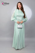 Crinkle dress Mint Green