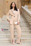 Crystal suit Beige