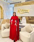 Sleeve dress Red