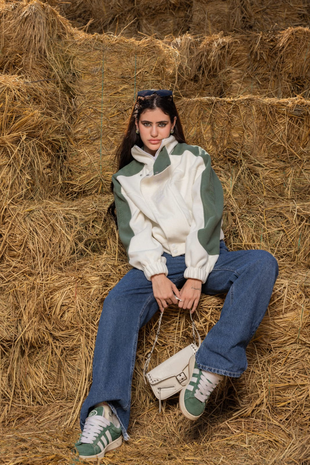 Foulard jacket Oil