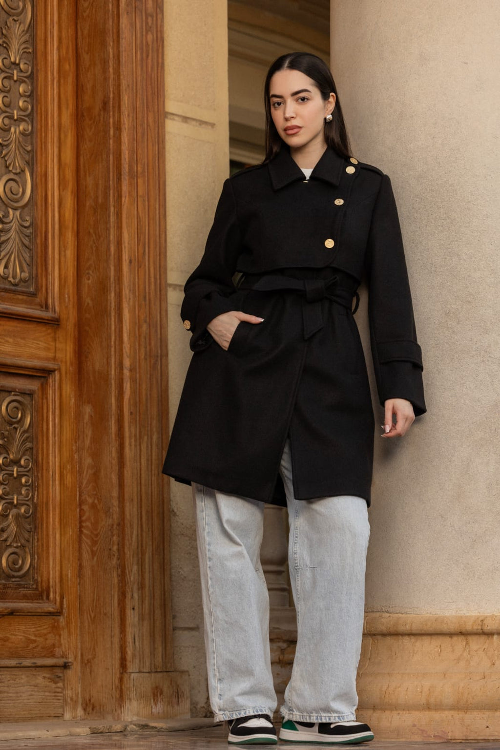 Cottage jacket + vest Black