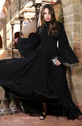 Handmade dress Black