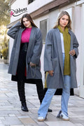 Cardigan Contrast Kiwi