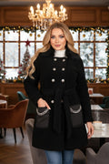 Fur jacket Black