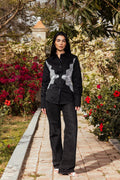Lace shemise black
