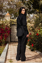 Lace shemise black