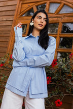 Chemise poplin Baby Blue