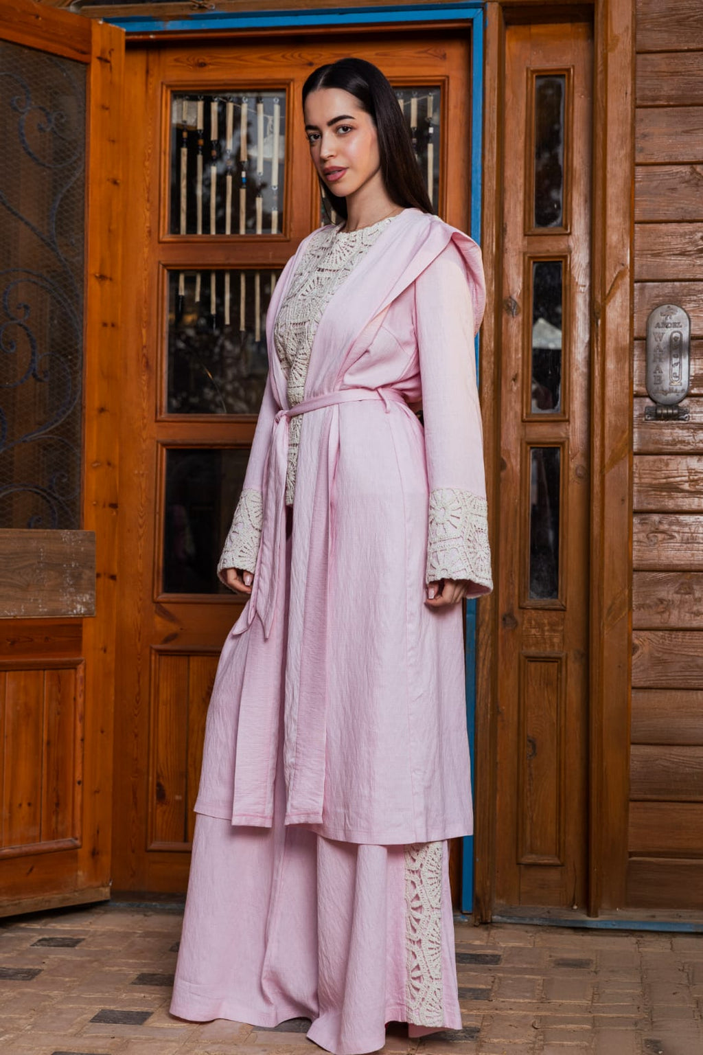 Sut 3-piece jibir Pink