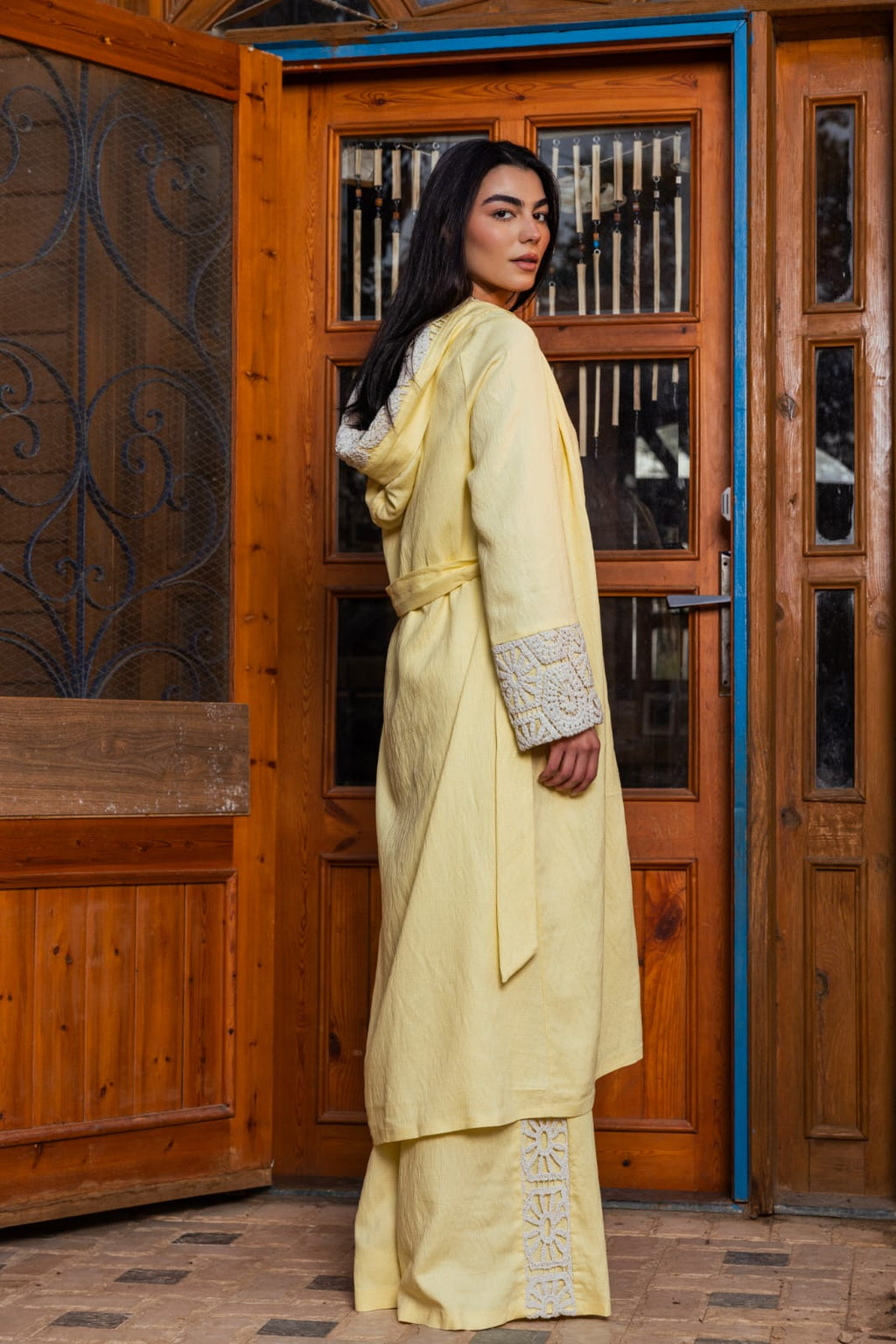 Sut 3-piece jibir Yellow