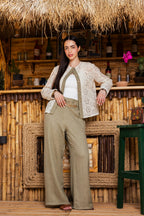 Modern Jbeer Suit Olive