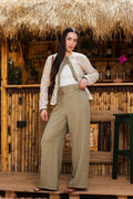 Modern Jbeer Suit Olive