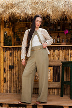 Modern Jbeer Suit Olive