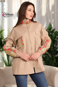 Gabardine jacket Beige