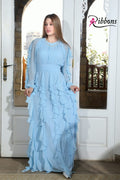 Raffles Dress Baby blue