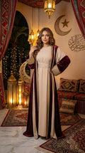 Ramadan Kaftan Burgundy